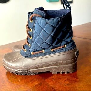 Sperry Top Sider Duck Boots Women’s size 7 Brown and Navy